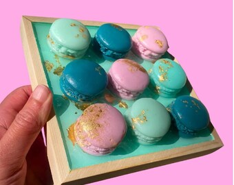 Macaron Wall Art - 3D Wall Art - Maximalist Decor, Dopamine Decor