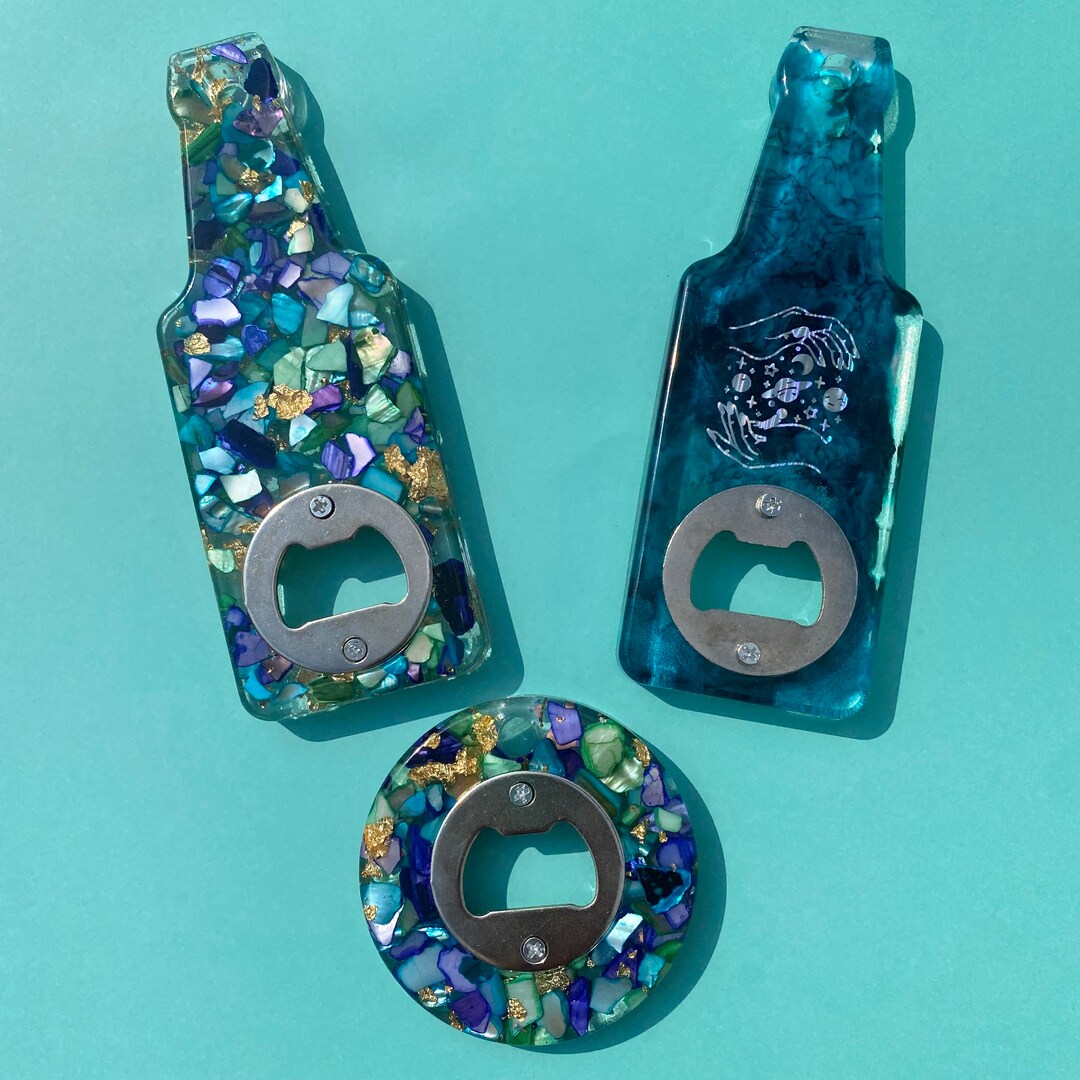 Resin Bottle Opener Etsy