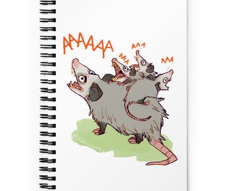 Possum FAAAmily Spiral Notizbuch