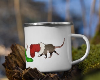 Tasse émaillée Possum-mas