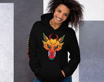 Sudadera con capucha unisex Horn-Dog
