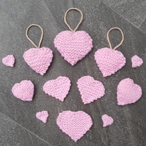 Knitted Hearts Knitting Pattern: Love Keepsake (PDF Download)