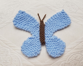 Padrão de borboleta de tricô rápido – Download de PDF de tricô fácil