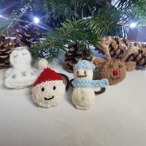 Christmas Mini Bundle! PDF Download of Little Christmas Knitting Pattern Fun!
