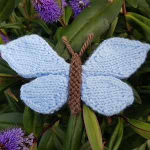 Knitted Butterfly - PDF Butterfly Knitting Pattern