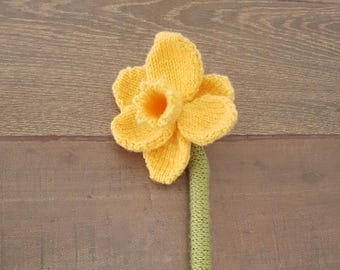 Narciso de malha - Padrão de tricô de narciso em PDF