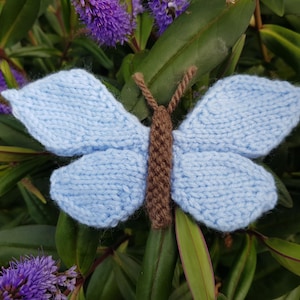 Knitted Butterfly - PDF Butterfly Knitting Pattern