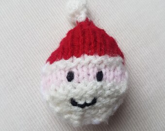 Papai Noel de Tricô - Padrão de Tricô de Papai Noel em PDF