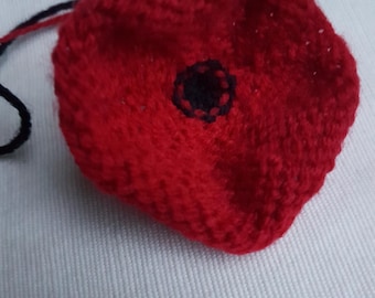 Padrão de Papoula Tricotada – Papoula Mole da Lembrança (Padrão em PDF)