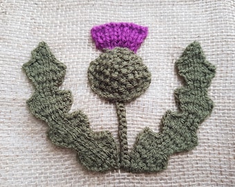 Cardo de malha - Padrão de tricô PDF Thistle