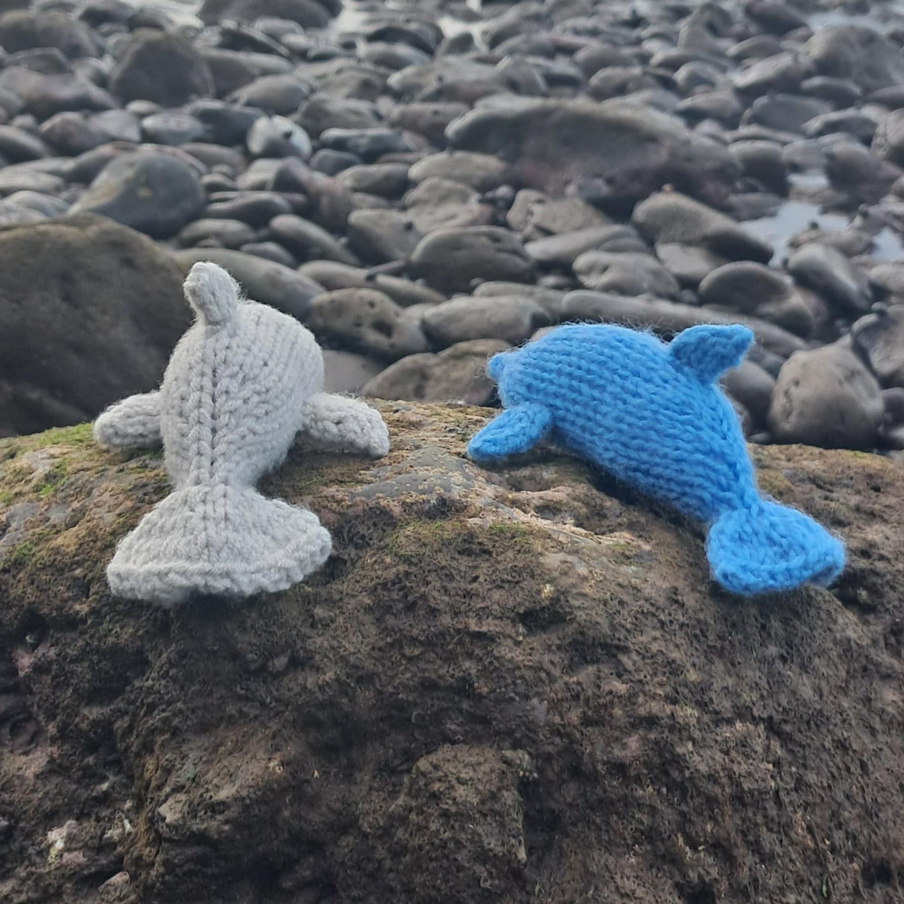 あみぐるみ　いるか　【受注製作になります】 Crochet] How to Crochet a Dolphin ① - Crocheting the Parts