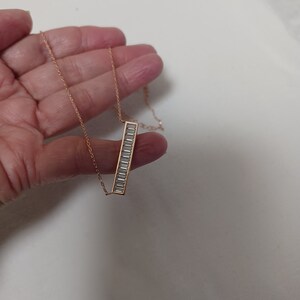 IOB Isabella M Boston Dainty Rose Gold Plated Sterling Silver CZ