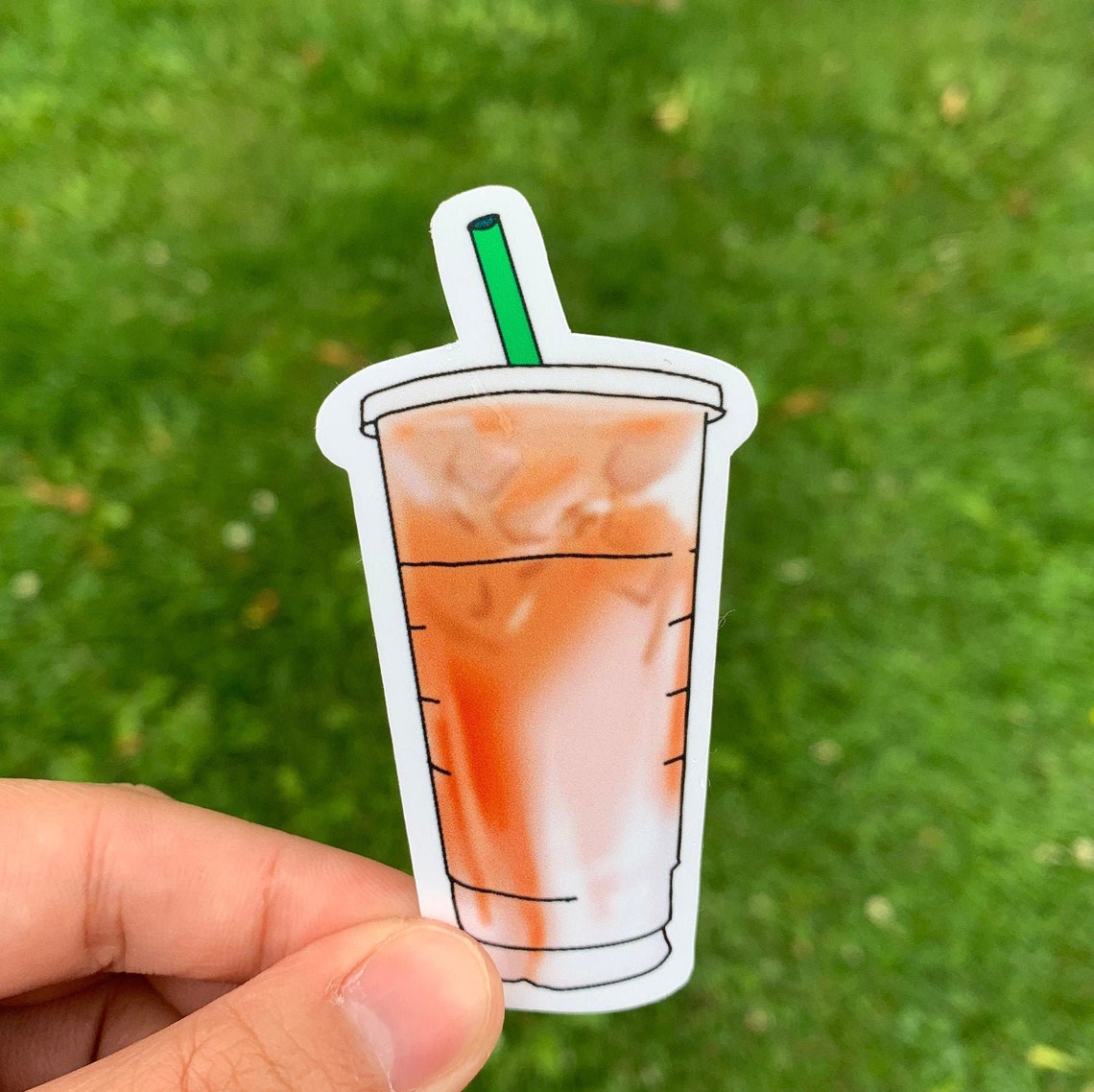 Starbucks Iced Coffee Sticker Coffee Sticker Macchiato | Etsy