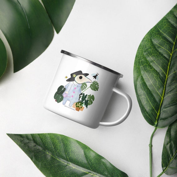 Pandemic Plant Parent Enamel Mug | Plant Parent | Plant Lady | Plant Dad |