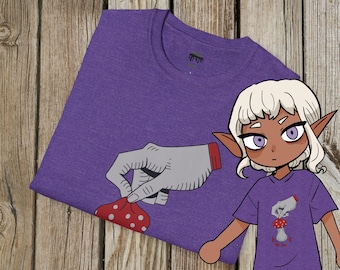 Camiseta Thistle Walking Mushroom (Inspirada em Delicious in Dungeon)