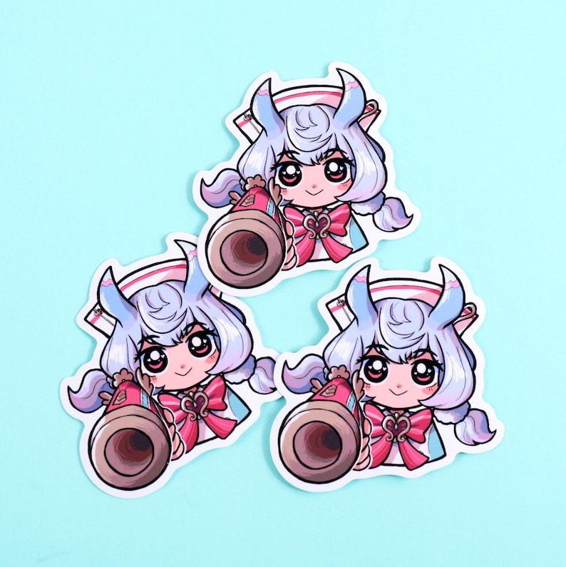 Fontaine Meme Sticker (Set A) Menacing Sigewinne