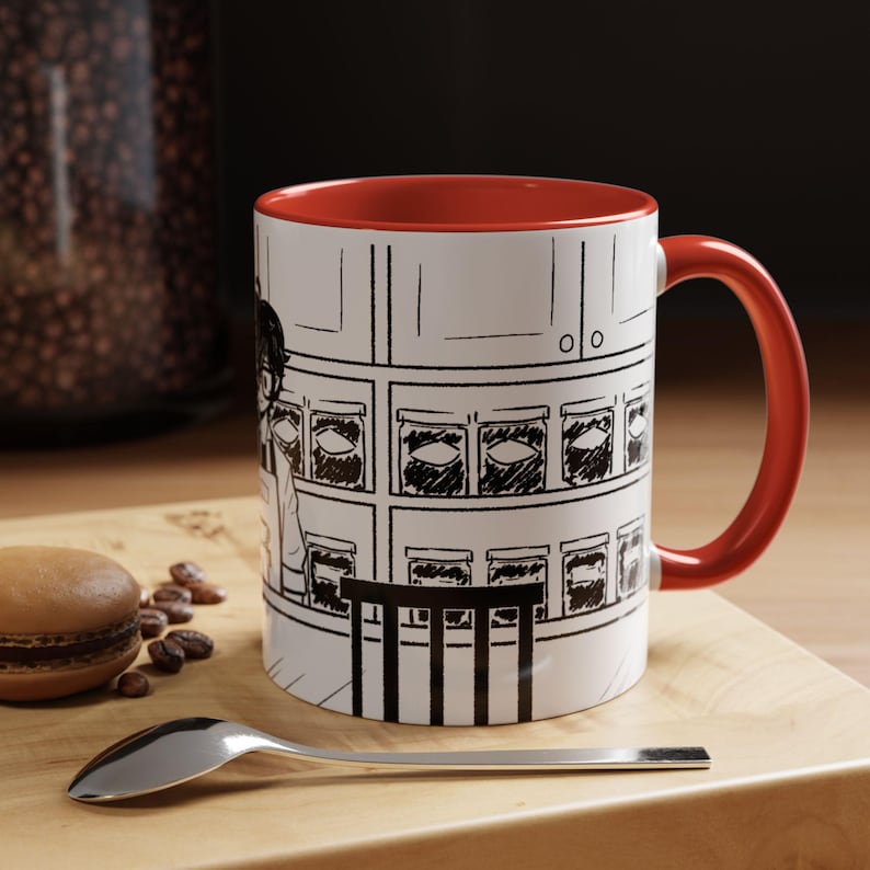 Taza de café del Joker de Persona 5 imagen 3