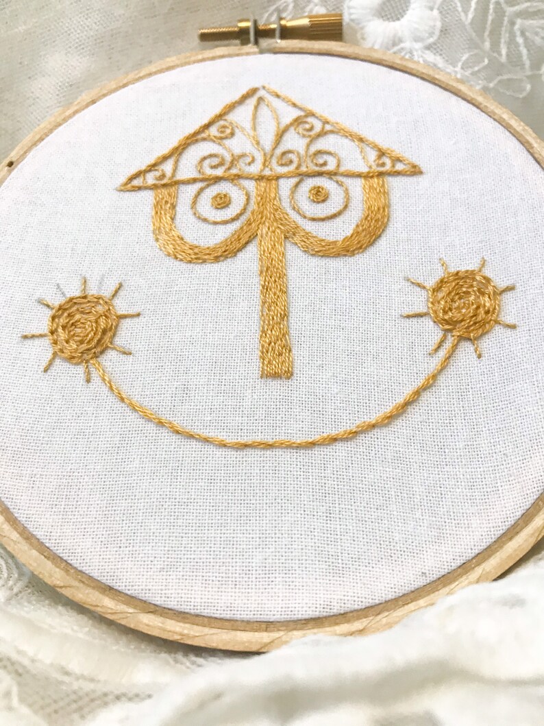 Its a Small World Clock Face Embroidery Hoop Art Hand Made | Etsy
