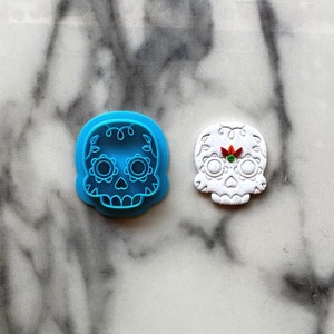 104 - Leafy Calavera Cutter