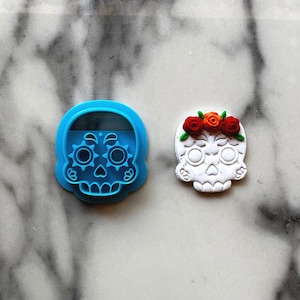 106 - Flower Calavera Cutter