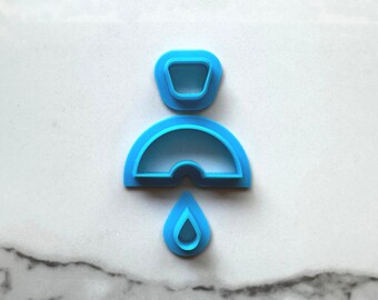 093 - Diosa Dangle Set - Polymer Clay Cutters