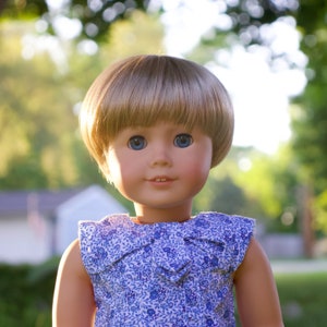 custom American Girl doll “Cass”