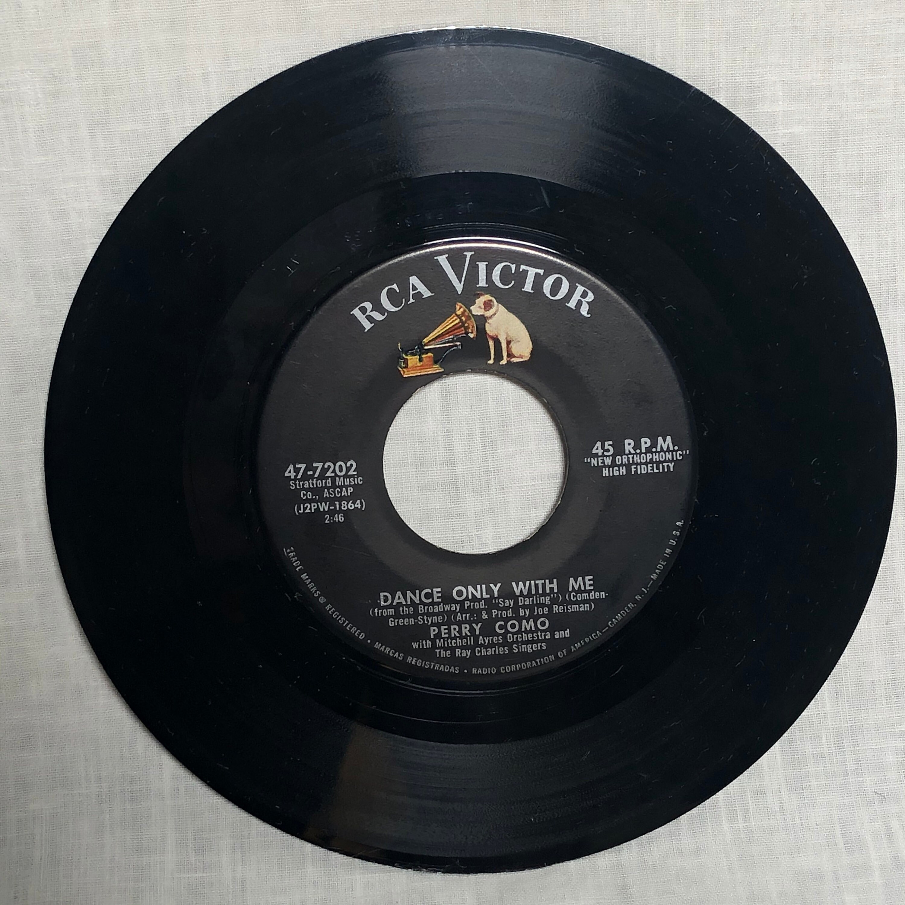 45 RPM 7 Single Records 1950s Choose One Etsy