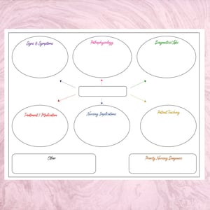 Nursing Concept Map Template