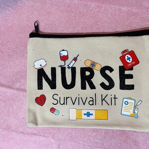 Nurse Survival Kit Toiletry Bag