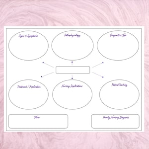 Nursing Concept Map Template