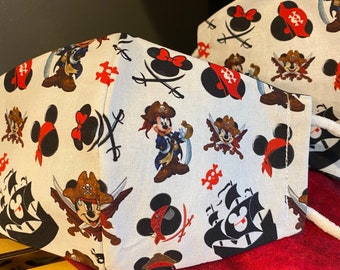 Disney Pirate Mask, Disney Cruise Mask, Pirates of the Caribbean Mask