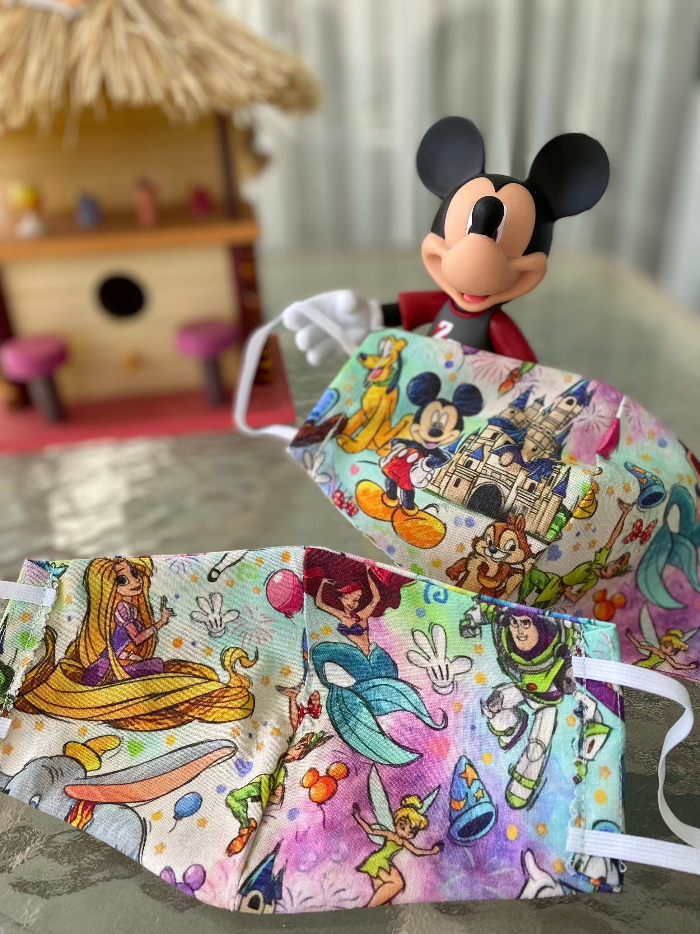 Disney Characters Mask Disneyland Mask Disney World Mask Etsy