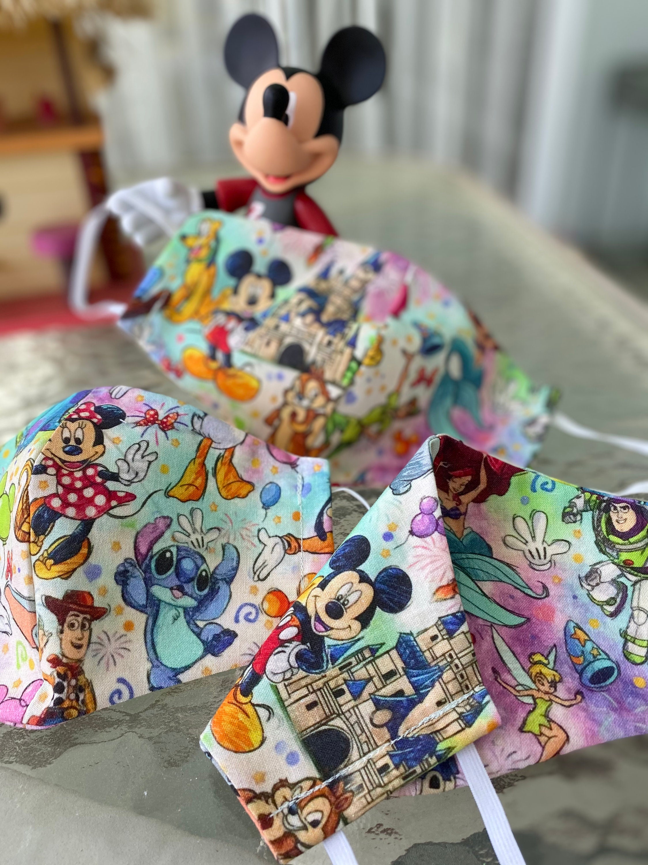 Disney Characters Mask Disneyland Mask Disney World Mask Etsy