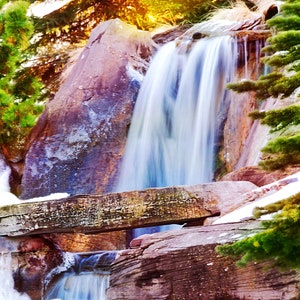 Waterfall Print, Waterfall Photo, Waterfall Photography, Photo Print, Nature Photography, Wall Art, Home Decor, Landscape Photography