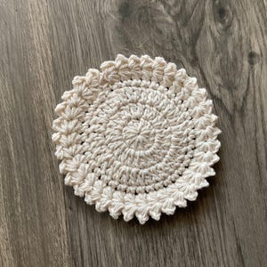 Coasters, Cotton Crochet Coasters