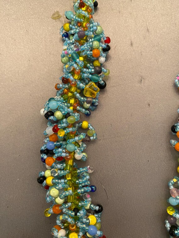 Artisan Crafted Glass Beads Necklace View 4