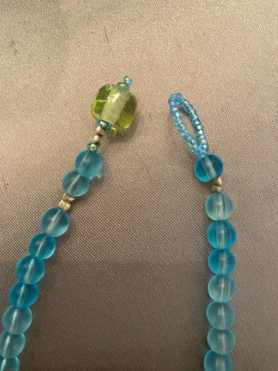 Artisan Crafted Glass Beads Necklace View 5