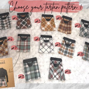 Unique, custom Outlander & Jamie Fraser inspired/man in a kilt/Higlander/Sassenach/Scottish handmade card for all occasions image 2