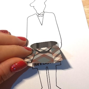 Cartão ÚNICO 3D engraçado de homem kilt 'Tenho uma surpresa para você' para todas as ocasiões