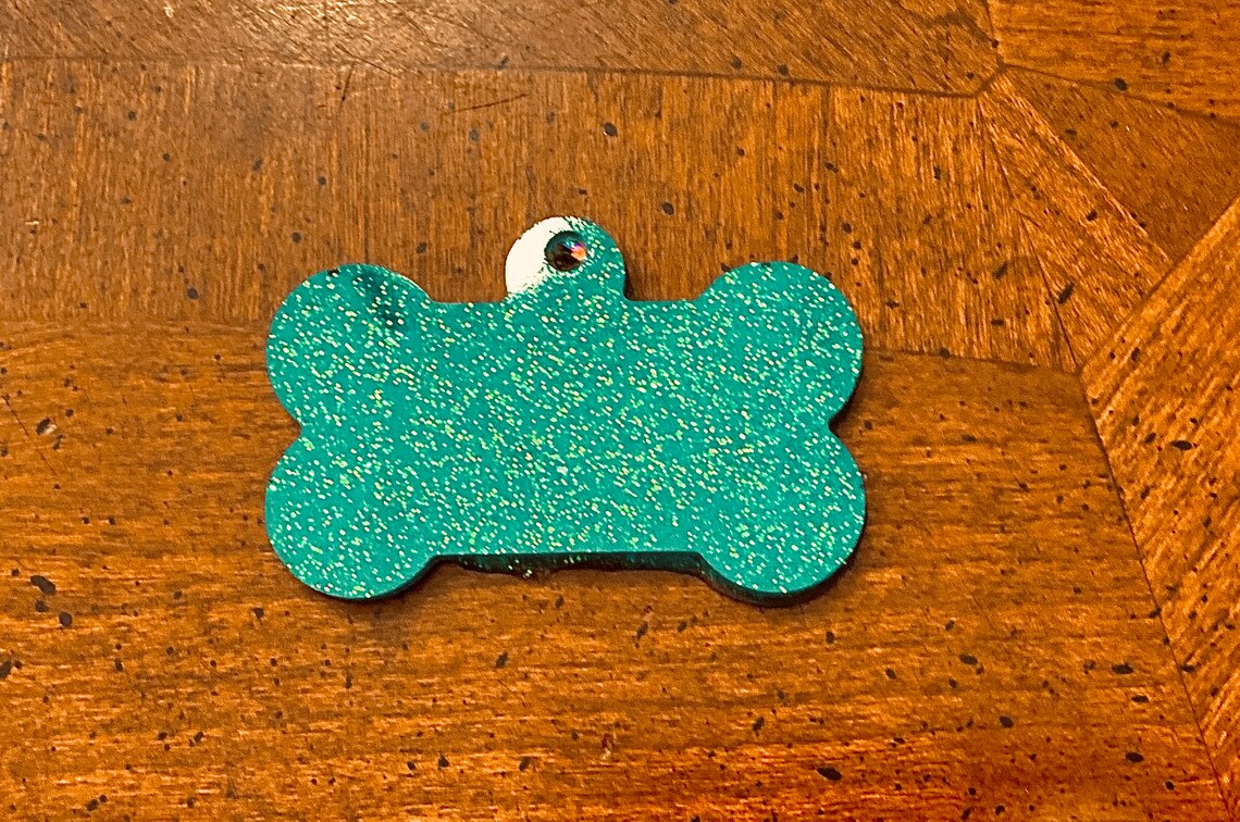 Large Personalized Epoxy/resin Dog Tags Etsy