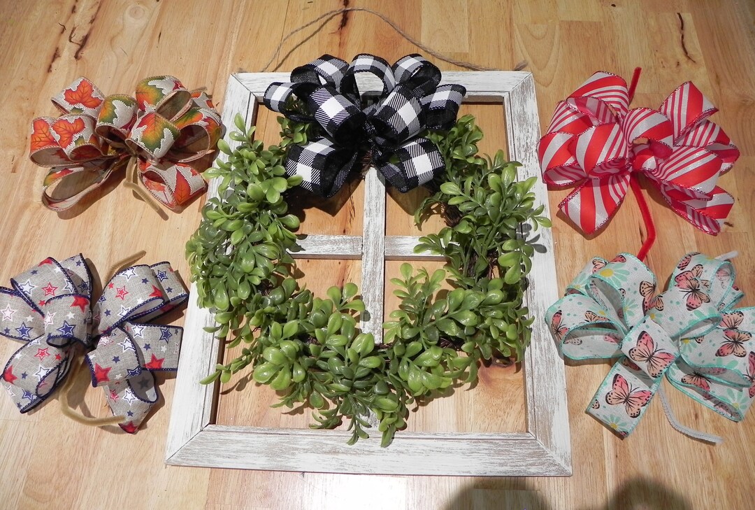 All Seasons Door Hanger, Window Pane Door Hanger, Door Hanger With ...