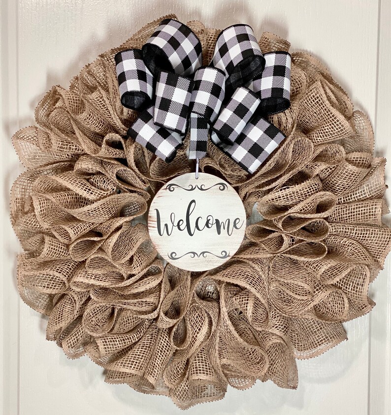 All Seasons Wreath Interchangeable Seasonal Wreath Burlap Etsy
