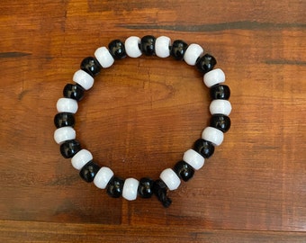 Beetlejuice Beaded Bracelet