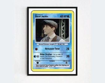 Davey Newsies Pokemon Trading Card