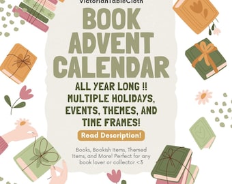 Bookish Advent Calendar || Book Bundles || Holiday Gifts || Choose Your Own Genres || Christmas