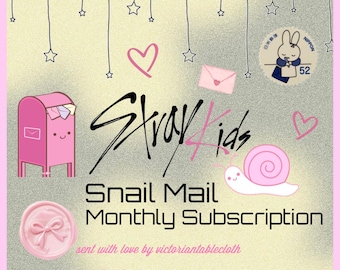 STAY Snail Mail Monthly Stray Kids Subscription