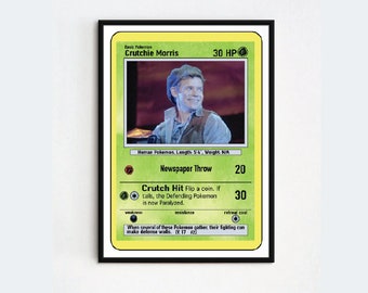 Crutchie Newsies Pokemon Trading Card