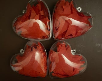 Taylor Swift Red Confetti Ornaments