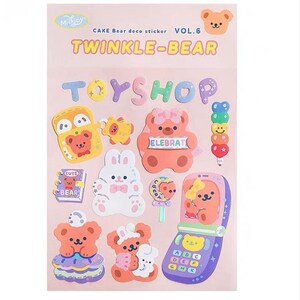 Twinkle Bear Toy Shop Sticker