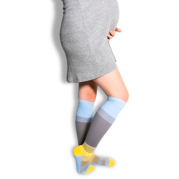 Maternity Compression Socks Pregnancy Stocking Fit Reduce Etsy